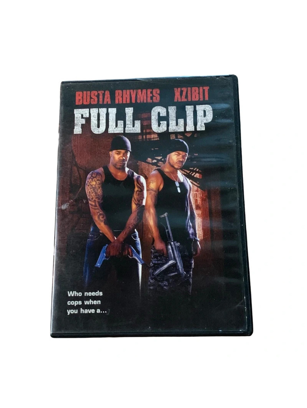 Full Clip DVD 2003 Widescreen Action Crime Drama Busta Rhymes Xzibit